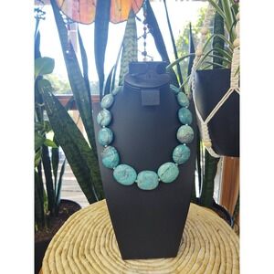 Turquoise Magnesite Light Teal Green Necklace Complimentary Gift Wrapping & Card